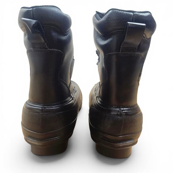SNOW GEAR NWT Ice Cleat Boots Men\'s 11 Black Winter Boots 1000 Gram Thinsulate main image 5